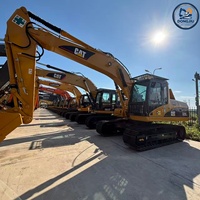 Excavatrice CAT 320C d'occasion reconditionnée en bon état, 20 tonnes, 6 unités, modèle 2024, à vendre