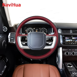 NaviHua Nouvelle mise à niveau pour Land Rover Range Rover Vogue 2013-2022 Accessoires intérieurs de voiture Matériel du volant Couleur personnalisable - Product Image 1
