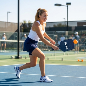 Pala <span class=keywords><strong>de</strong></span> Pickleball AVYA SVRN Road Rebel Inspirada en las Carreras, Núcleo <span class=keywords><strong>de</strong></span> 13 mm, Fibra <span class=keywords><strong>de</strong></span> Vidrio <span class=keywords><strong>de</strong></span> Alta Elasticidad, Alta Potencia <span class=keywords><strong>de</strong></span> Giro, Raqueta <span class=keywords><strong>de</strong></span> Alta Calidad - Product Image 6