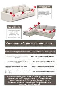 Funda Elástica Ajustable para Sofá Seccional <span class=keywords><strong>Ektorp</strong></span> de 1, 2 y 3 Plazas, Personalizada y Repujada para Venta al por Mayor - Product Image 4