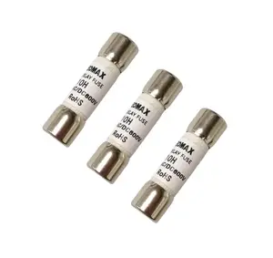 Reomax 10x38mm Fuse 125-1000V DC/AC High Voltage Cylinder Solar PV/EV/DMM Multimeter Fuse with UL, CE Certificates