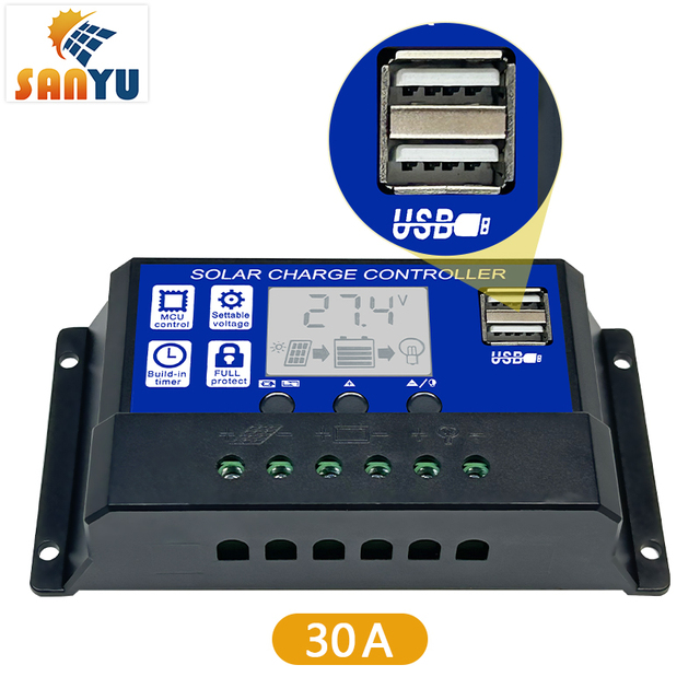 30A Solar Charging Controller