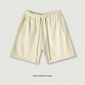 Shorts décontractés unisexe lourds personnalisés de haute qualité Gym 100% coton pour hommes - Product Image 1