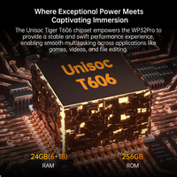 Teléfono Resistente WP32 Pro de 6 Pulgadas, 6GB+256GB, 20MP, 6300mAh, Doble SIM, Versión Global, 5G LTE, Android 14, Resistente al Agua IP68