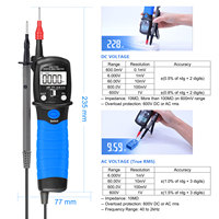 Multimeter Digital Tipe Pena Holdpeak Baru Murah 38b, Multimeter Pena Tegangan AC / Resistansi