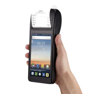 Système POS pour plusieurs vendeurs Caisse enregistreuse portable Pos Terminal PDA Écran d'affichage Android Pos portable avec imprimante intégrée