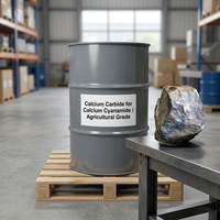 Carbure de calcium de qualité industrielle en granulés 50-80 mm pour la soudure et l'industrie sidérurgique Chine Fûts de 100 kg