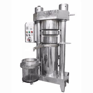Pequeña empresa Prensa en frío hidráulica Semilla de sésamo Coco Oliva Aguacate Proceso de aceite Máquina de extracción a presión - Product Image 1