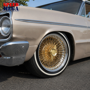 ล้อแม็กซ์ขอบโครเมียมตรง 17x8 นิ้ว 100 ก้าน แบบถอดได้ สำหรับรถซีดานหรู - Product Image 5