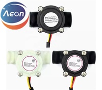 Sensor Aliran Air YE YF-S201 4/6 menit Antarmuka G1/2/3/4 FS300A Flowmeter Hall Dispenser Air
