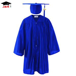 Conjunto completo de alta calidad, <span class=keywords><strong>gorro</strong></span> y vestido de graduación para niños, galardonado para uso escolar, certificado al por mayor - Product Image 6