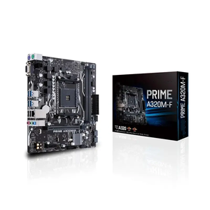 Placa Base <span class=keywords><strong>PRIME</strong></span> <span class=keywords><strong>A320M</strong></span>-F <span class=keywords><strong>A320M</strong></span> A MD A320 DDR4 3200MHz SATA USB 3.0 para CPU de Escritorio AM4 - Product Image 1
