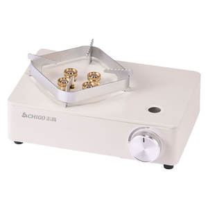 Estufa portátil para acampar Zhigao de 4KW con quemador de gas magnético y encendido para uso en áreas silvestres, color blanco - Product Image 3