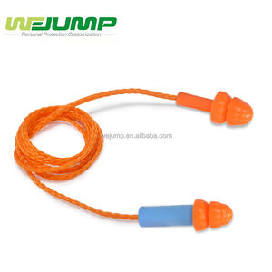 Wejump ที่อุดหูซิลิโคนสำหรับเครื่องบินป้องกันน้ำสองชั้นพร้อมเชือกสีน้ำเงินที่อุดหูซิลิโคน - Product Image 6