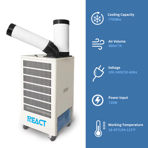 เครื่องปรับอากาศเชิงพาณิชย์ 7700btu เครื่องปรับอากาศแบบพกพาจากญี่ปุ่น เครื่องปรับอากาศอุตสาหกรรมแบบเคลื่อนย้ายได้สำหรับใช้ในบ้าน - Product Image 1
