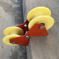 Protección de alta tensión para cuerdas de tracción en esquina, Protector de cuerda, Enrollador de cuerda, Protector multiángulo, Polea para tendido de cables