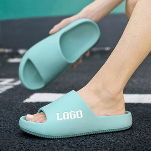 รองเท้าแตะเดินชายหาดทำจากโฟม EVA สำหรับผู้หญิงรองเท้าแตะแบบเลื่อนได้สำหรับ2024ฤดูร้อนออกแบบโลโก้ได้ตามต้องการ - Product Image 2