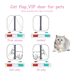 พนังติดตั้งง่ายประตูสัตว์เลี้ยง,ขนาดใหญ่พิเศษทนทานต่อสภาพอากาศสำหรับสุนัขแมว - Product Image 3