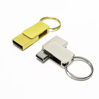 Flashdisk USB Type C OTG 3.0 16GB 32GB 8GB 64GB 128GB Metal Mini Flash Drive 4GB 8GB USB Flash Disk 2.0 Metal USB C Pendrive