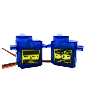 มอเตอร์เซอร์โวขนาดเล็ก SG90 9G ปรับแต่งได้ สำหรับเครื่องบินบังคับวิทยุแบบปีกตรึง มินิสเตียริงเกียร์ สำหรับหุ่นยนต์ โมเดล DIY อุปกรณ์เสริม - Product Image 2