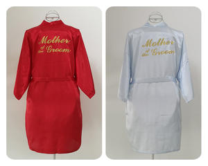 Ecowalson-Robe de Mariée en Satin pour Demoiselle d'Honneur - Product Image 4