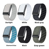 Compatible avec le bracelet de remplacement Whoop 4.0, bracelet de fitness, bracelet en nylon tissé élastique, réglable, respirant, sportif