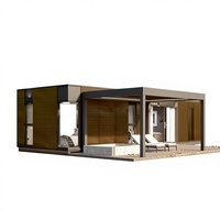 Capsule spatiale Jumei, hébergement mobile, chambres Star Sunshine, maison intelligente, conteneur, cabine Apple, aluminium, modèle LY5, rectangulaire