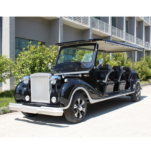 Voiture de <span class=keywords><strong>golf</strong></span> électrique à énergie nouvelle de style vintage, 12 places, avec batterie 48V/72V, à vendre, bus touristique - Product Image 5