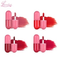 Lipstik Cair Matte Mineral Tahan Air dengan Pigmentasi Tinggi, Kapsul, Dilengkapi Tabir Surya & Fitur Melembapkan, Laris Terjual