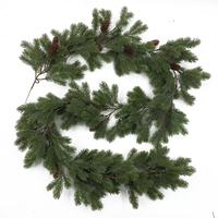 Décoration de Noël Artisanale Écologique en PE pour la Maison : Guirlande de Fruits Artificiels à Suspendre à la Porte ou au Mur, Pin de Noël