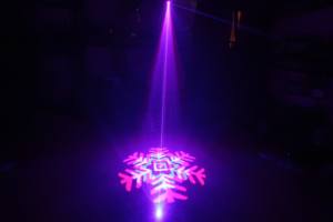 Proyector de luz láser de rejilla de animación RGB para DJ Disco Club Bar KTV Party Dance Stage Lights para puesta en escena - Product Image 2