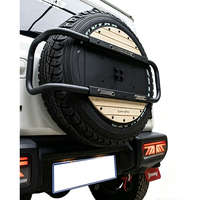 Support d'extension de roue de secours en alliage d'aluminium pour Suzuki Jimny, fixation sur hayon arrière, support de rangement modulaire