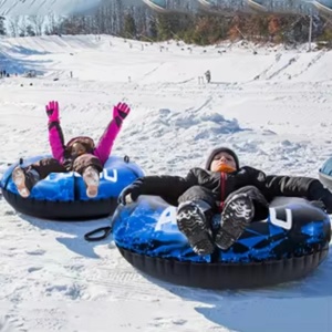 Tubo de Nieve Inflable de PVC de Lujo con Asa, 37 Pulgadas, para Deportes de Invierno - Product Image 3