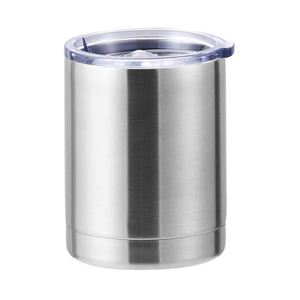 Bulk Order 10oz Metal Car Tumbler Inner 304 Outer 201 Stainless Steel Short Coffee Cup Factory Wholesale Price - Product Image 5