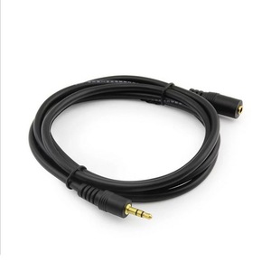 Cable de extensión de audio macho a hembra de 3,5 mm, 1,5 m, con conductor de cobre y blindaje trenzado para conexión auxiliar de auriculares - Product Image 2