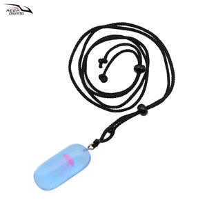 Collar de Medusa Luminosa, Accesorios de Buceo, Colgante de Resina Personalizado con Vida Marina, Recuerdo Brillante, Amatista, Oro Rosa, KEEP - Product Image 4