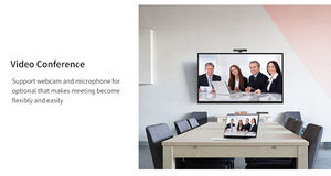 Gaokeview Écran tactile LED HD 4K de 55 à 98 pouces, moniteur LCD sculpté en Chine, prix du téléviseur, panneau plat interactif tout-en-un - Product Image 4