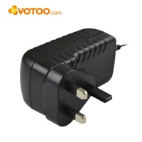 Alimentation électrique AC/DC de haute qualité 24V 1A 24W, adaptateur secteur avec prise interchangeable, entrée 100-240V AC 50-60Hz pour bandes LED