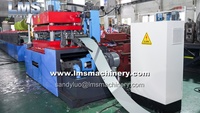 Machine de profilage de ligne de formage à rouleaux pour cadre de réfrigérateur, congélateur, armoire, meneau inférieur, haute précision