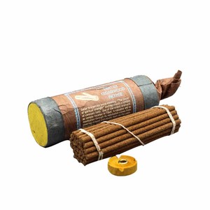 Bâton d'encens en bois de cèdre tibétain antique écologique fait à la main parfum naturel pour diffuseur d'encens de méditation de yoga - Product Image 2