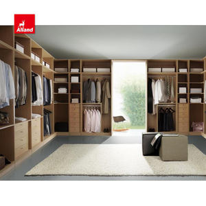 AllandCabinet Estilo moderno Lujo Alta calidad Armario personalizado con panel de vidrio - Product Image 5