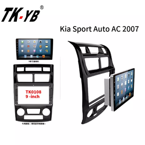 Écran audio radio <span class=keywords><strong>Android</strong></span> universel pour voiture, cadre de fixation avec câble pour <span class=keywords><strong>Kia</strong></span> Sportage 2005-2009 - Product Image 2