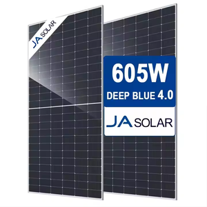 Module solaire photovoltaïque JA Solar d'origine, bifacial, double vitrage, type N, HBC HJT 595-620W - Product Image 3