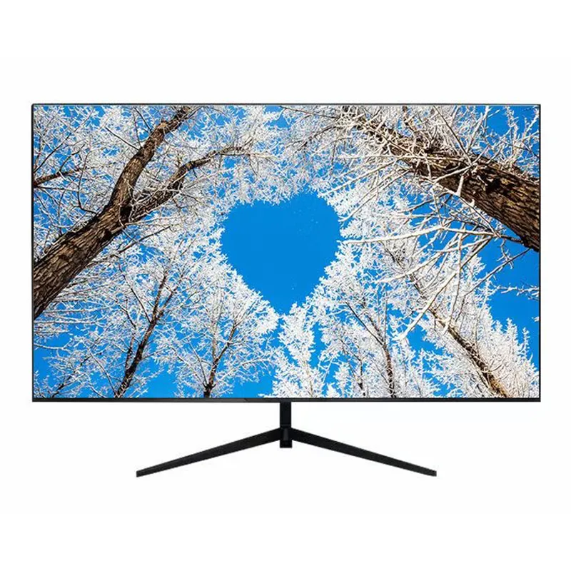 27 inch PC máy tính màn hình LCD với DC 12V năng lượng mặt trời cung cấp điện rộng màn hình phẳng TV HD hiển thị LED Đèn nền IPS Bảng điều chỉnh