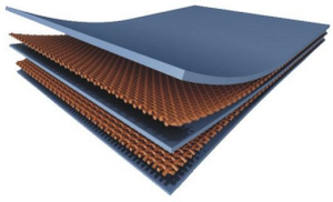 कोयला, बंदरगाह, अनाज और अन्य उद्योगों में पूरी तरह से संलग्न के लिए उच्च शक्ति पाइप कन्वेयर बेल्ट - Product Image 3