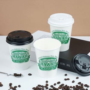 แก้วกาแฟกระดาษแบบใช้แล้วทิ้งขนาด 12 ออนซ์ ผนังชั้นเดียว เคลือบสารกันรั่ว เป็นมิตรต่อสิ่งแวดล้อม พกพาสะดวก พร้อมฝาปิด สำหรับเครื่องดื่มร้อน - Product Image 2