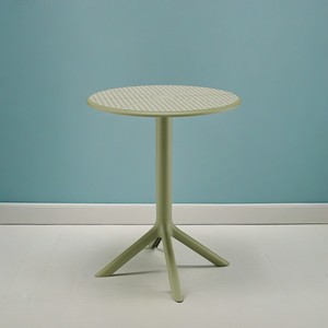 Đồ Gỗ Ngoài Trời nhôm vườn đặt khách sạn Bistro cafe sân thượng egged nhựa Bar bàn tròn - Product Image 3