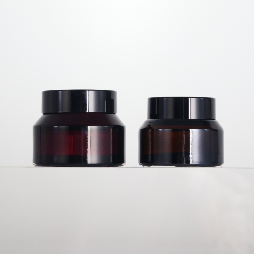cosmetic packaging amber