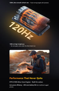 Téléphone robuste CUBOT KINGKONG POWER 5, Android 15, écran HD+ de 6,88 pouces (720*1640), appareil photo arrière 64MP, appareil photo frontal 16MP, G100, 15300mAh, 6+128Go - Product Image 6