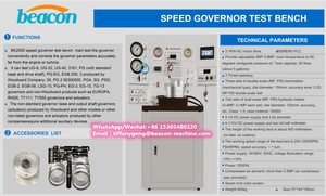 Máquina de calibración de Gobernador de velocidad BK2000 Woodward, soporte de prueba de Gobernador de motor para reparación de Gobernador Woodward - Product Image 6